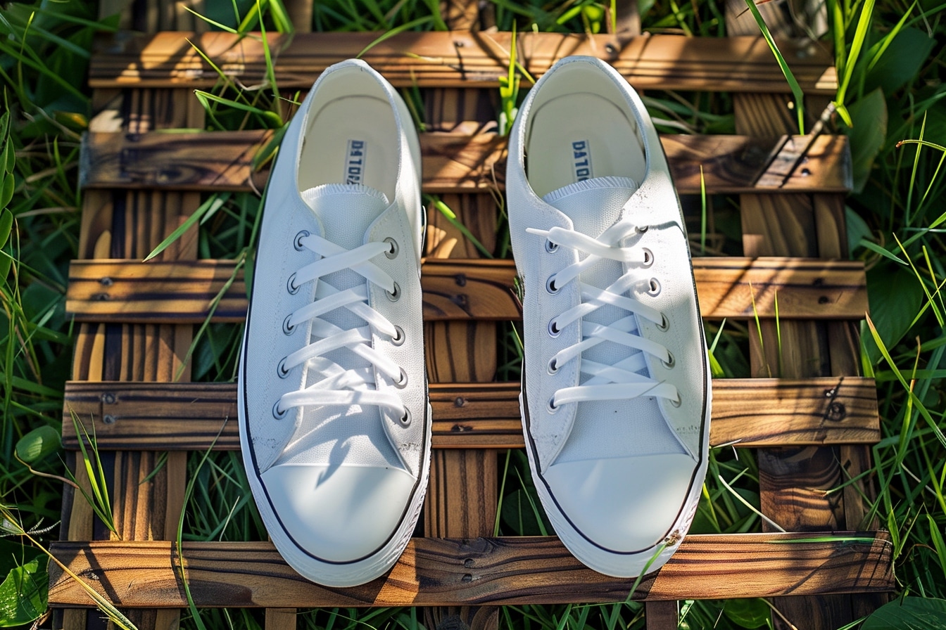 Pourquoi les chaussures en toile blanche nécessitent un entretien particulier