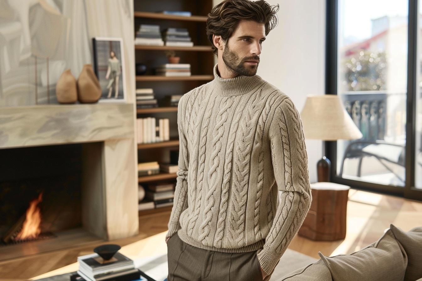 Pull homme tendance : Guide ultime pour choisir votre maille avec style en 2023