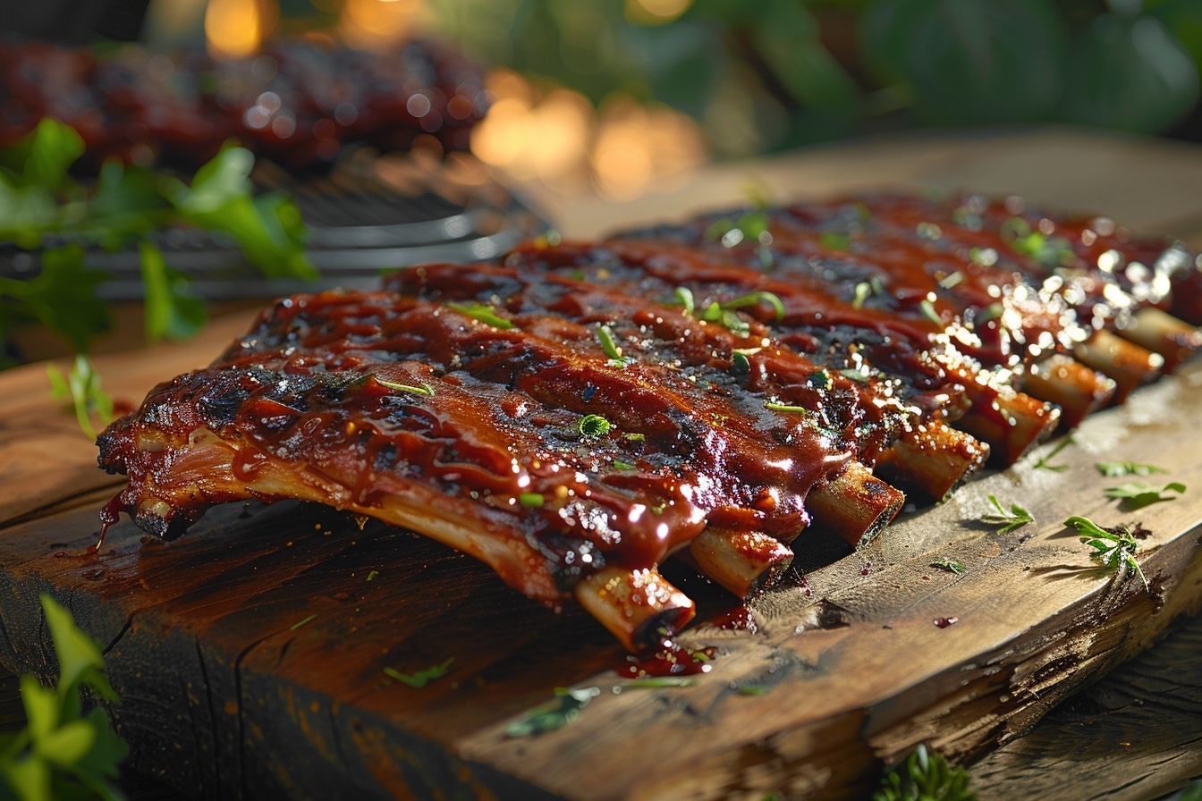 Recette classique des côtes de porc au barbecue